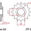 800Wx800H-3042669-4 JT Chain Kit 530Z3 15/40 Super-Reinforced - Standard Rear Sprocket