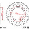 800Wx800H-3064884-2 JT/JT Kettingkit 420HDR 11/52 (OEM-verhouding) Versterkt - Standaard staal achtertandwiel
