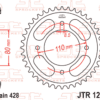 JT/JT Kettingkit 428HDR 14/41 Standaard - Standaard achtertandwiel