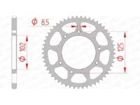 800Wx800H-3065268-2 AFAM Kettingkit A420M 11/59 - Standaard achtertandwiel 41100