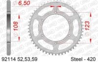 800Wx800H-3065282-2 AFAM Kettingkit A420M 11/59 - Standaard achtertandwiel 92114