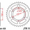 800Wx800H-3065294-2 JT/JT Kettingkit 420HDR 11/59 standaard - Standaard achtertandwiel 1133