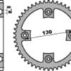 800Wx800H-3065743-2 EK/PBR Kettingkit 420SH 15/56 - standaard Achtertandwiel