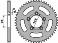EK/PBR Kettingkit 420SH 14/48 - standaard Achtertandwiel
