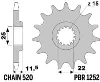 800Wx800H-3066262-3 EK/PBR Kettingkit 520ZVX3 17/38 - standaard Achtertandwiel