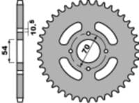 EK/PBR Kettingkit 428ZVX 15/42 - standaard Achtertandwiel