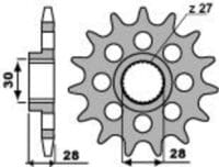 EK/PBR Kettingkit 525SRX2 18/40 - standaard Achtertandwiel