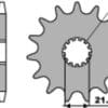 EK/PBR Kettingkit 530SRX2 14/43 - standaard Achtertandwiel