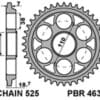 EK/PBR Kettingkit 525ZVX3 15/39 - standaard Achtertandwiel