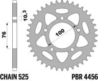 EK/PBR Kettingkit 525SRX2 14/42 - Ultralicht Achtertandwiel