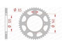 AFAM Kettingkit 520XMR3 15/37 Standaard - Standaard achtertandwiel