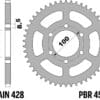 EK/PBR Kettingkit 428SHDR 14/52 - Standaard achtertandwiel