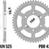 800Wx800H-3067740-2 EK/PBR Kettingkit 525SRX2 15/46 - Standaard achtertandwiel