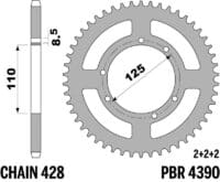 800Wx800H-3067792-2 EK/PBR Kettingkit 420SR 12/60 - Standaard achtertandwiel