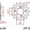 EK/JT Kettingkit 520SRX2 14/39 - standaard achtertandwiel