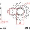 800Wx800H-3067881-3 EK/JT Kettingkit 520SRX2 17/48 - standaard achtertandwiel