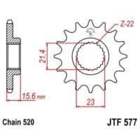800Wx800H-3067912-3 EK/JT Kettingkit 520SRX2 15/47 - standaard achtertandwiel