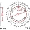 800Wx800H-3067923-2 EK/JT Kettingkit 520ZVX3 14/48 - standaard achtertandwiel