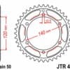 EK/JT Kettingkit 530SRX2 16/48 - standaard achtertandwiel