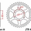 EK/JT Kettingkit 530SRX2 16/41 - standaard achtertandwiel