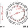 EK/JT Kettingkit 530SRX2 17/48 - standaard achtertandwiel