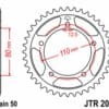 EK/JT Kettingkit 530SRX2 18/48 - standaard achtertandwiel