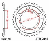 EK/JT Kettingkit 530SRX2 18/48 - standaard achtertandwiel