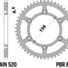 800Wx800H-3068116-2 EK/PBR Kettingkit 520SRX2 16/50 - standaard achtertandwiel