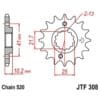 800Wx800H-3068343-3 EK/JT Kettingkit 520SRX2 14/42 - standaard achtertandwiel
