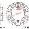 EK/JT Kettingkit 530SRX2 16/42 - standaard achtertandwiel