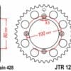 EK/JT Kettingkit 428SHDR 14/50 - standaard achtertandwiel