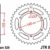 EK/JT Kettingkit 520SRX2 16/48 - standaard achtertandwiel