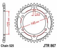 800Wx800H-3068423-2 EK/JT Kettingkit 525SRX2 16/44 - standaard achtertandwiel