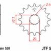 EK/JT Kettingkit 520M3 13/48 - ultralicht achtertandwiel