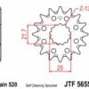 EK/JT Kettingkit 520M3 14/49 - ultralicht achtertandwiel