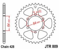 800Wx800H-3068470-2 EK/JT Kettingkit 428ZVX 14/47 - standaard achtertandwiel