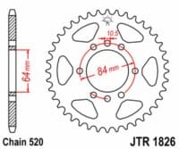 800Wx800H-3068483-2 EK/JT Kettingkit 520SRX2 14/40 - standaard achtertandwiel