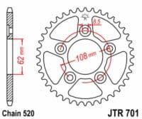 800Wx800H-3068572-2 EK/JT Kettingkit 520SRX2 14/43 - standaard achtertandwiel