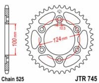 800Wx800H-3068590-2 EK/JT Kettingkit 525SRX2 15/37 - standaard achtertandwiel