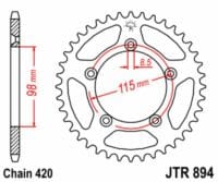 800Wx800H-3068594-2 EK/JT Kettingkit 420SH 14/48 - standaard achtertandwiel