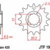 800Wx800H-3068621-3 EK/JT Kettingkit 420SH 14/50 - standaard achtertandwiel