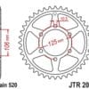 800Wx800H-3068628-2 EK/JT Kettingkit 520SRX2 17/41 - standaard achtertandwiel