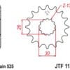 800Wx800H-3068631-3 EK/JT Kettingkit 525SRX2 18/43 - standaard achtertandwiel