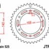 800Wx800H-3068651-2 EK/JT Kettingkit 525SRX2 17/41 - standaard achtertandwiel