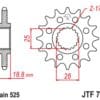 800Wx800H-3068651-3 EK/JT Kettingkit 525SRX2 17/41 - standaard achtertandwiel