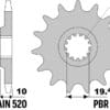 EK/PBR Kettingkit 520SRX2 13/50 - ultralicht achtertandwiel