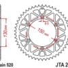 EK/JT Kettingkit 520M3 13/48 - ultralicht achtertandwiel