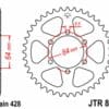 EK/JT Kettingkit 428SR 16/53 - standaard achtertandwiel