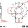 800Wx800H-3069619-3 EK/JT Kettingkit 520SRX2 12/43 - standaard achtertandwiel