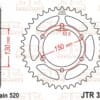 EK/JT Kettingkit 520SRX2 16/46 - standaard achtertandwiel
